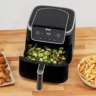 Ninja Air Fryer Pro 4-in-1 cooking fries – product review on wowierecipes.com